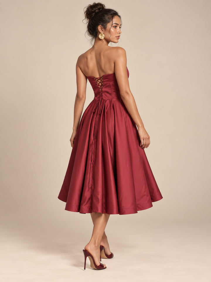 Vestido corset midi Grace
