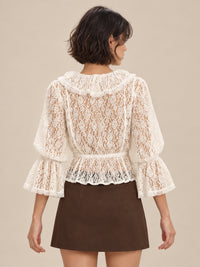 Blusa de encaje Paulina