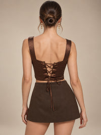 Corset satinado Gwen