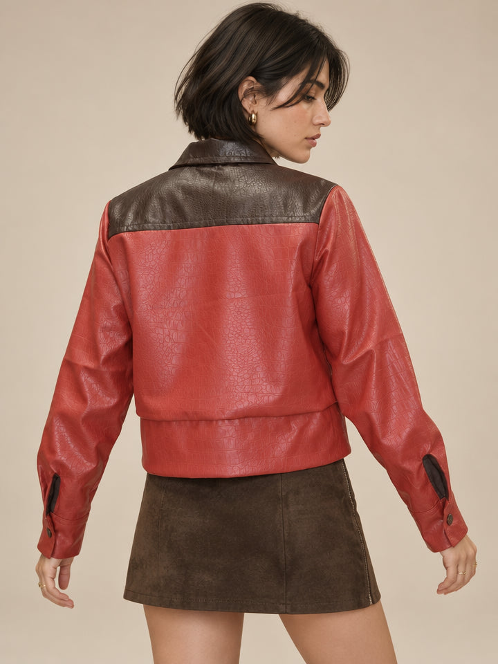 Chamarra Color-blocking Inanea
