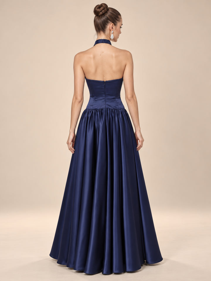 Vestido halter Raquel