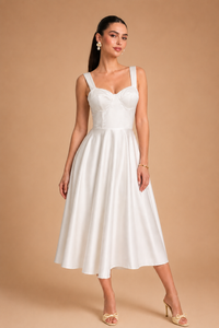 Vestido corset midi Brooke