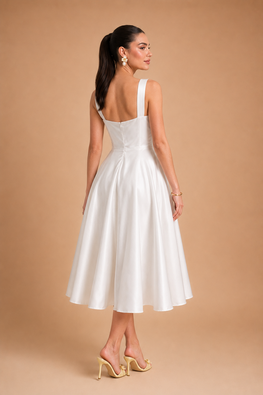Vestido corset midi Brooke