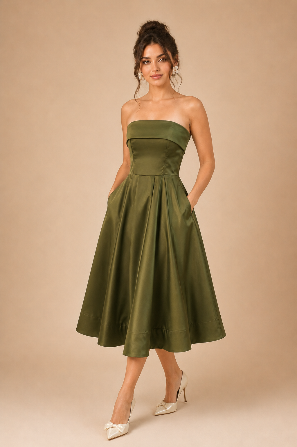 Vestido corset midi Grace