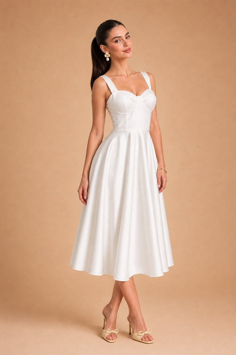 Vestido corset midi Brooke