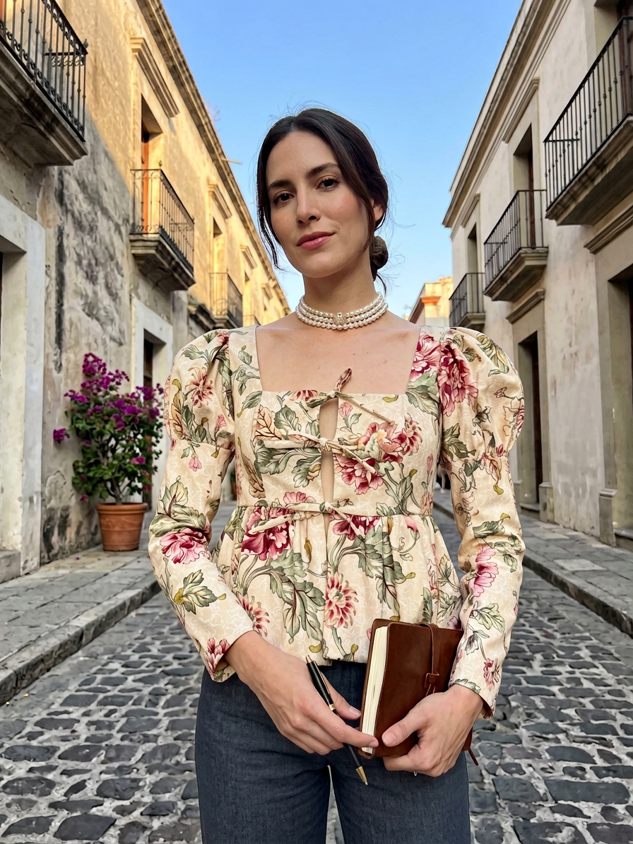 Blusa estilo globo Juliette
