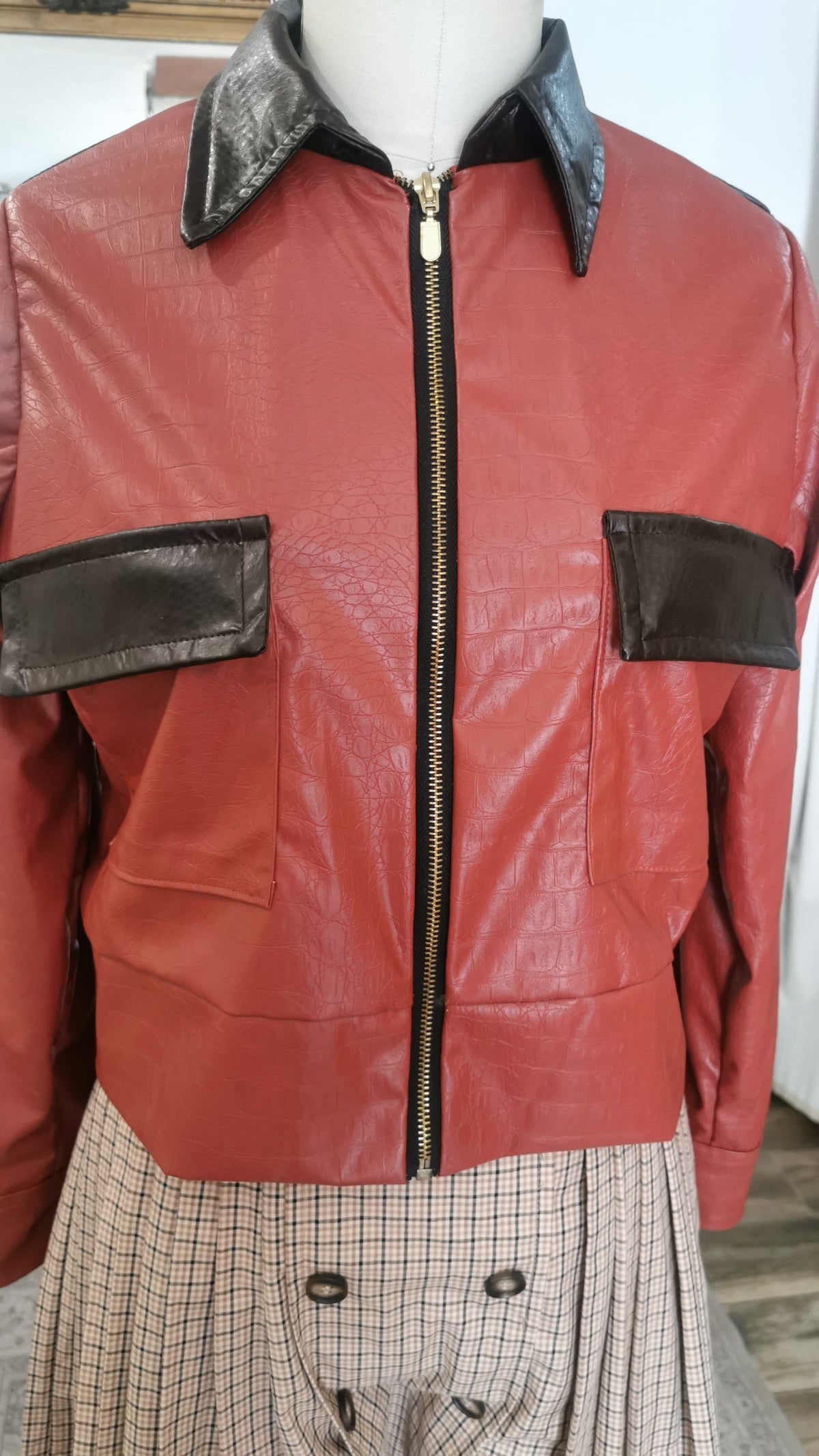Chamarra Color-blocking Inanea
