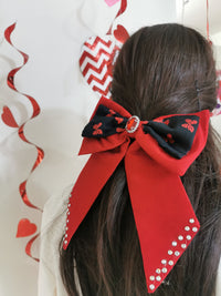 Moño rojo Luly