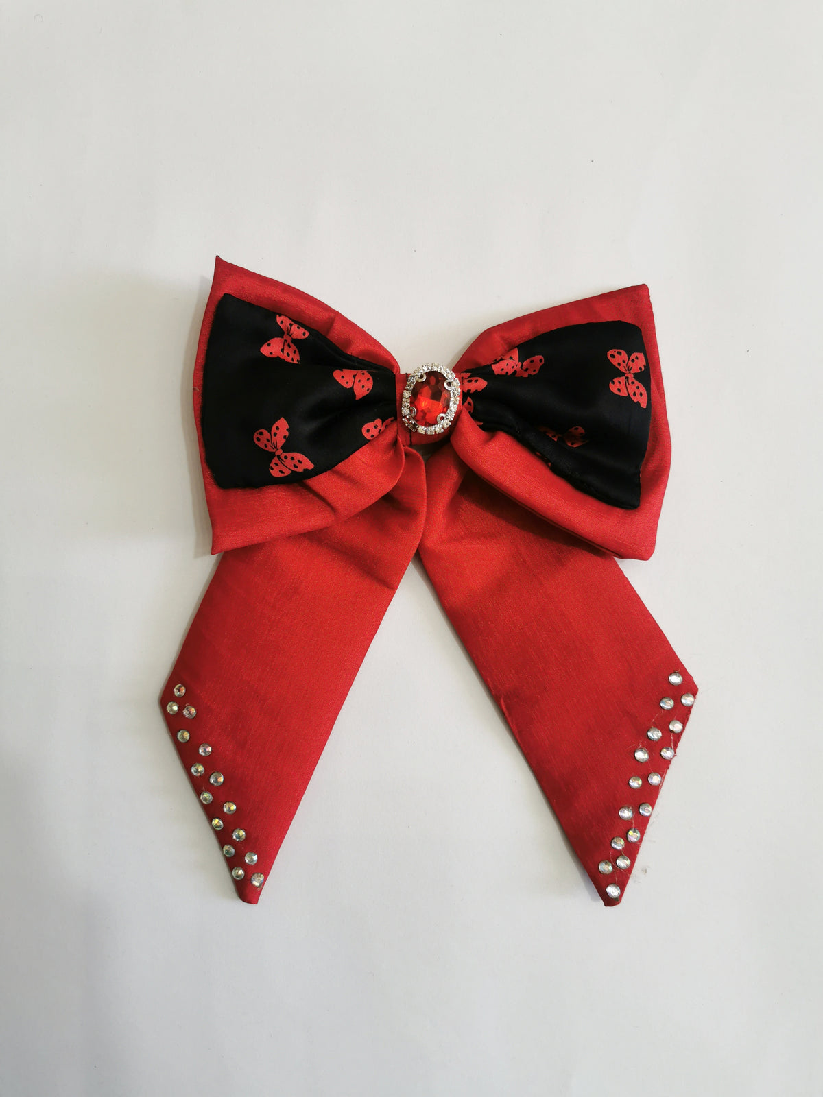 Moño rojo Luly