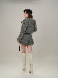 Conjunto de tweed Gia